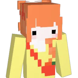 agirlbtw Minecraft avatar bust