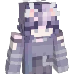 agnexoxo Minecraft avatar bust