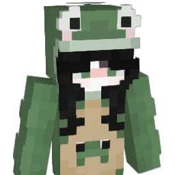 aguaBlessd Minecraft avatar bust
