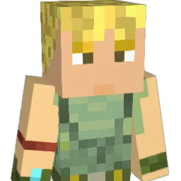 agusuga Minecraft avatar bust