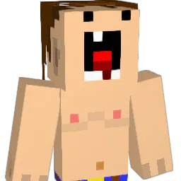 ahawtdog Minecraft avatar bust