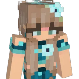 aiOba Minecraft avatar bust