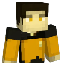 ainzil Minecraft avatar bust