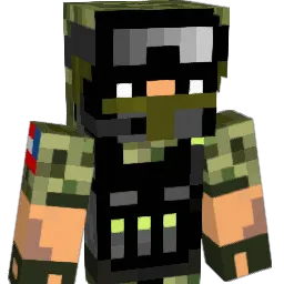 airmax25 Minecraft avatar bust