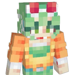 aisho Minecraft avatar bust