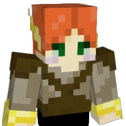 aislinni Minecraft avatar bust