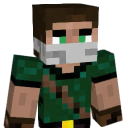ak416 Minecraft avatar bust