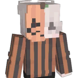 aketaa Minecraft avatar bust