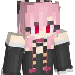 akina_king Minecraft avatar bust
