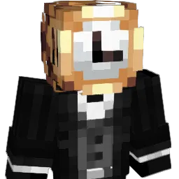 akredytuje Minecraft avatar bust