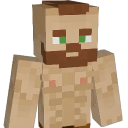 albeza Minecraft avatar bust