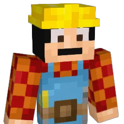 albinac Minecraft avatar bust