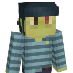 alcomol Minecraft avatar bust
