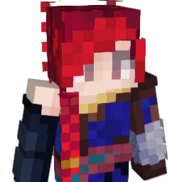 alicephallus Minecraft avatar bust