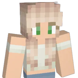 aliiroseee Minecraft avatar bust