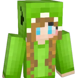 alisaurasrex Minecraft avatar bust