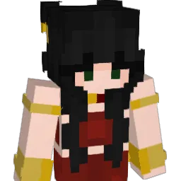 alixuh Minecraft avatar bust