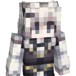 all8R Minecraft avatar bust