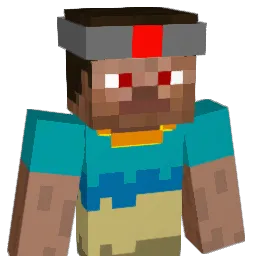allbini Minecraft avatar bust
