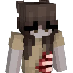 allisdmPVC Minecraft avatar bust