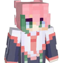 allusin Minecraft avatar bust