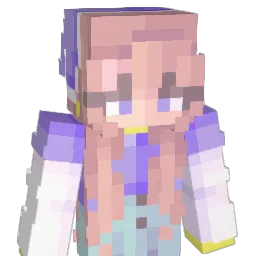 aloofed Minecraft avatar bust