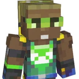 alranican Minecraft avatar bust