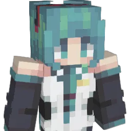 alubble Minecraft avatar bust