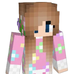 amamirui Minecraft avatar bust