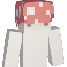 ameshroom Minecraft avatar bust