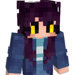 amexical Minecraft avatar bust