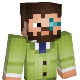 amithoff Minecraft avatar bust