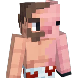 amoster Minecraft avatar bust