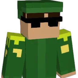 ampertain Minecraft avatar bust