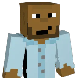 amprempa Minecraft avatar bust