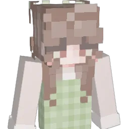 amumews Minecraft avatar bust
