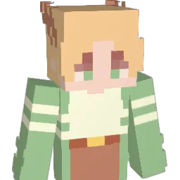 amycraft Minecraft avatar bust