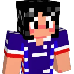 an187 Minecraft avatar bust
