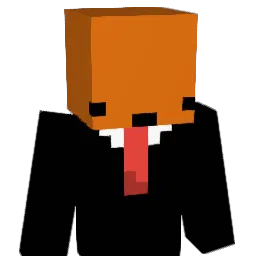 anOrangePerson Minecraft avatar bust
