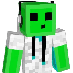 andersense Minecraft avatar bust