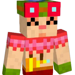 andough Minecraft avatar bust