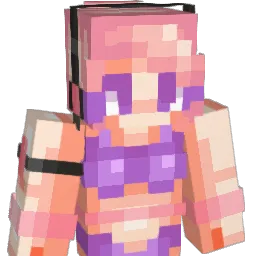 anfcore Minecraft avatar bust