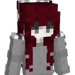 angelibun Minecraft avatar bust