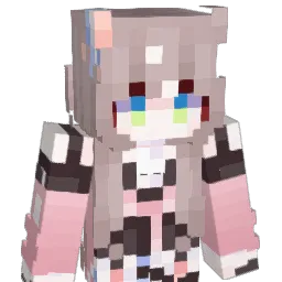 angellrose Minecraft avatar bust