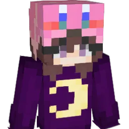 angellumi Minecraft avatar bust