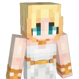 angelrachella Minecraft avatar bust