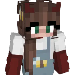 anglisa Minecraft avatar bust