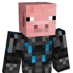 angrybovine Minecraft avatar bust