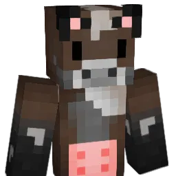 annaOC Minecraft avatar bust