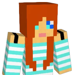 annabellred Minecraft avatar bust